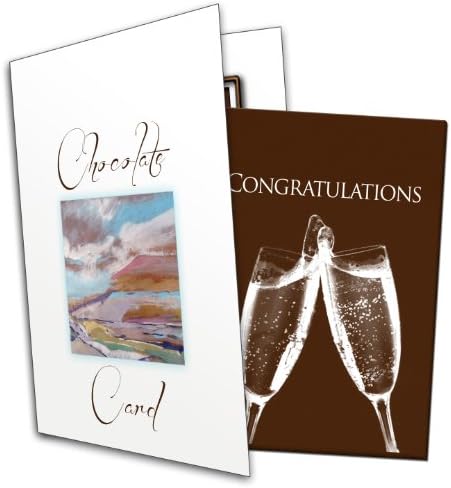 Congratulations - Chocolate Card (80g)