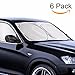 Price comparison product image COFIT Car Windshield Sunshade, Foldable Car Sun Shades for Windshield / Side Windows / Rear Window - 6 Pack