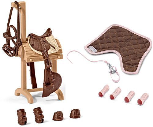 Preisvergleich Produktbild Schleich Pferde 2er Turnierzubehör-Set 42200 42205