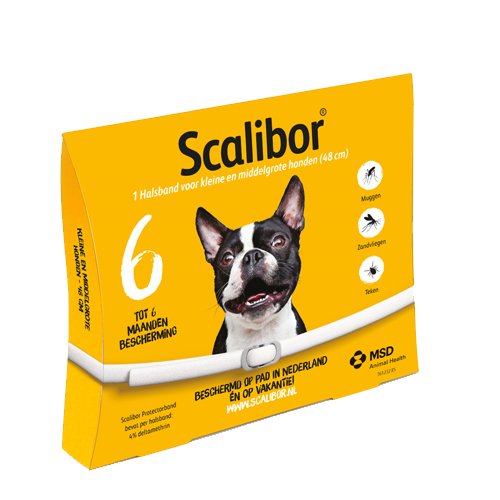 Preisvergleich Produktbild Scalibor Halsband für kleine und mittlere Hunde (Größe 48cm)