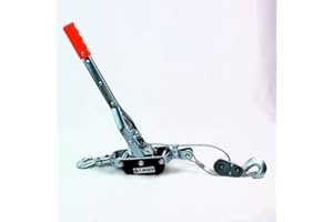 CAISER Cabrestante Winch Torno Manual de Palanca 4 toneladas Doble Engranaje Doble trinquete