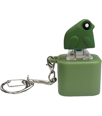 Quakendes Fidget Spielzeug - Frosch Schlüsselbund Mit Licht & Sound