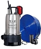 Zum Fördern von Klar- und Schmutzwasser bis 25 mm Korngrösse.