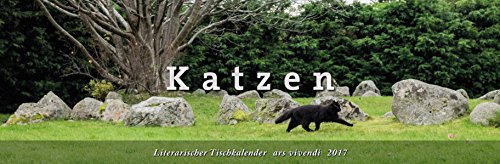 Literarischer Tischkalender Katzen 2017