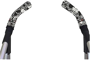 TRIS & TON Tris&Ton Fundas empuñaduras verticales Modelo, empuñadura funda para silla de paseo cochecito carrito carro - Diseños variados - (Tris y Ton)