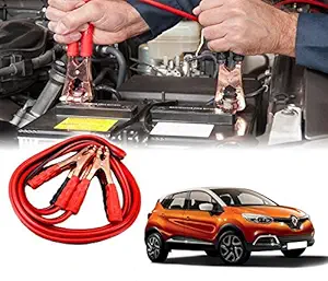 Autopearl Car 500 ampere Anti Tangle Copper Core Jumper Booster Cables for - Renault Captur