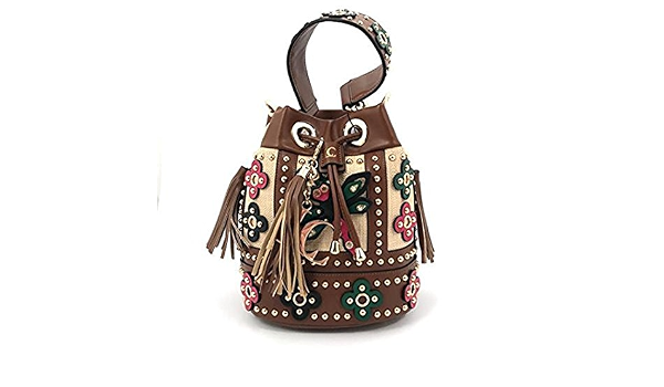 BORSA LA CARRIE BAG SECCHIELLO MEDIO 181-E-150 DRAGONFLY CUOIO : Amazon.it:  Moda