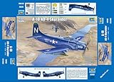 Detaillierter Bausatz Trumpeter 02252 Modellbausatz A-1D AD-4 Skyraider