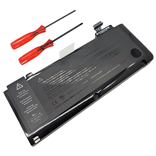 JQSPower Li-ion A1322 10.95V 63.5Wh Polymer Akku, Für Apple MacBook Pro 13.3″ (Mid 2009 to Mid 2012) ; Für Apple MacBook Pro 13″ Unibody A1278((Mid 2009 to Mid 2012)MC375D/A; Für Apple Macbook Pro 13″ Mb991LL/A - 2