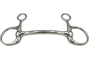 Equine Smile ES0099 Ergobit Bit Belly Snaffle Bar Ring Diameter 45 mm Bit Thickness 14 mm (14.5 cm)
