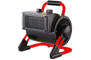 Aktobis elektrisk värmefläkt eller frostvakt WDH-BGP02 i mycket modern design och en maximal värmeeffekt på 2.000 watt (2 kW)