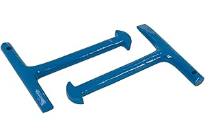 Silverline 868537 2 Chiavi per Botola Stradale, 125 mm