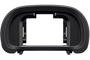 CABLEPELADO - Visiera oculare Eyecup per Sony Alpha A7, A7II, A7III, A7R, A7RII, A7RIII, A7RIV, A7S, A7SII, A9, A9II, A58, A99II Sostituzione di Sony FDA-EP18