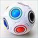 Kolylong 2017 Pop Rainbow Magic Ball Plastic Cube Twist Puzzle Toys For Children's Educational Toy Teenagers Adult Stress Reliever tools