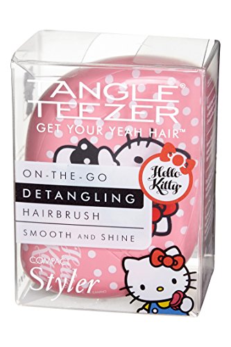 Tangle Teezer Compact Styler Haarbürste, Hello Kitty Pink, 1er Pack (1 x 1 Stück) - 6