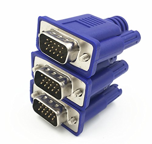 VGA Dummy Plug, headless Ghost, Display Emulator & # xff08; Passform headless-1920 X 1080 @ 60HZ) -3pack - 4