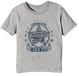 Regular Fit Old Car Niños Unisexo Niño Niña Camiseta Cuello Redondo Gris Manga Corta Tamaño XL Kids Unisex Boys Girls T-Shirt Grey X-Large Size XL
