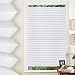 Produktbild GOGO GO Dachfensterrollo für Fenster 80x130cm Blickdicht KEIN INSTALL Rollo verdunklung blendschutz Weiß