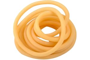 SKYPRO 3 m naturligt latexrör för kirurgisk användning, gummirör med en innerdiameter på 3 mm och en ytterdiameter på 5 mm