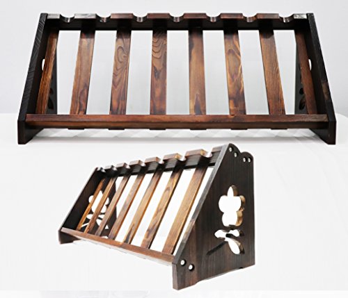 Tuorui Tabletop Wine Rack Weinglashaltertabletop Weinregal Holz Weinflasche Und Glasregal Weinlagerung Einfache Montage 7 Flasche 6 Lange Stem Glashalter Tuorui Tabletop Wine Rack Weinglashaltertabletop Weinregal Holz Weinflasche Und Glasregal Weinlagerung Einfache Montage 7 Flasche 6 Lange Stem Glashalter