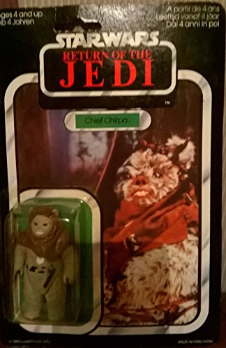 Vintage 1983 Star Wars Return of the Jedi ROTJ Ewok Chief Chirpa