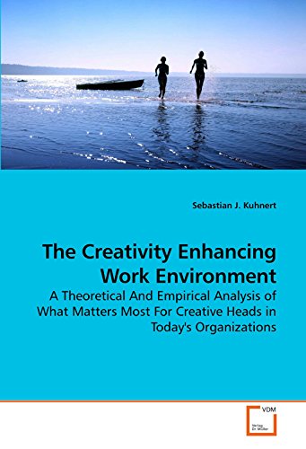 The Creativity Enhancing Work Environment: A Theoretical And Empirical Analysis of What Matters Most For Creative Heads in Today's Organizations