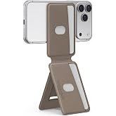 Skinarma Axis Serisi Foldable M-Safe Uyumlu Tutucu Stant &Ouml;zellikli Deri Tasarımlı Kartlık Ehliyet Kimlik Kredi Kartı Telefon 