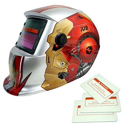 Solar Automatisch Verdunkelung Schweißhelm Schild Schweißbrille Maske – 3 - 5
