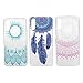 Produktbild 3x Samsung Galaxy A70 Hülle Case Handyhülle Silikon Transparent Tasche Durchsichtige Schutzhülle Handytasche Softcase Schale Bumper Handycover Rückhülle Skin Cover Schmetterling Marmor Totem