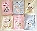 Personalised Baby Blanket. Luxurious wrap. Great Baby Gift. Choose from 6 Different Designs (Pink Elephant)
