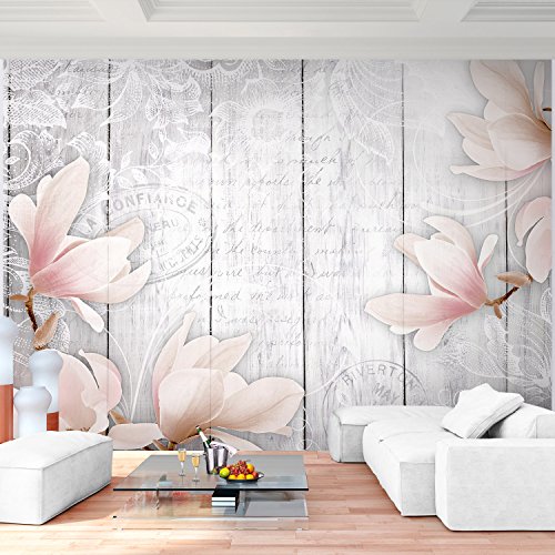 Fototapete Blumen 396 x 280 cm - Vliestapete - Wandtapete - Vlies Phototapete - Wand - Wandbilder XXL - !!! 100% MADE IN GERMANY !!! Runa Tapete 9117012c