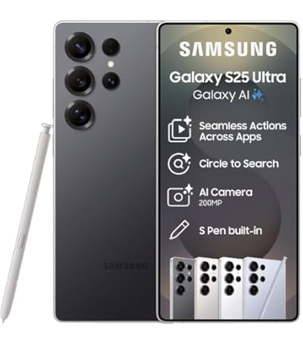 Samsung Galaxy S25 Ultra, 512GB Smartphone, Unlocked Android, AI