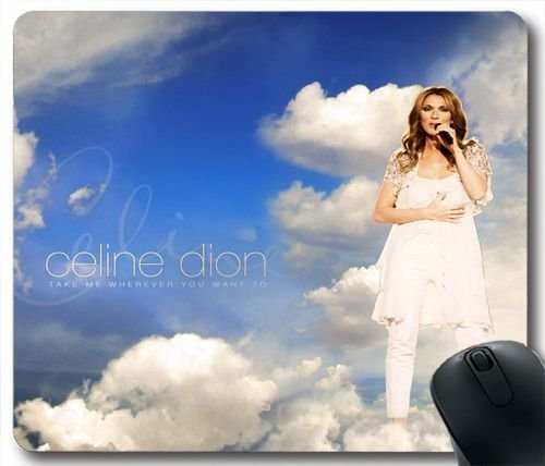 Celine Dion Z77B1T Mouse Pad/Mauspad,Beautiful Mouse Mat