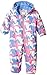 Hatley Baby-Girls Infant Winter Puffer -Puzzle Piece Horses Snowsuit, Pink, 18-24 Months