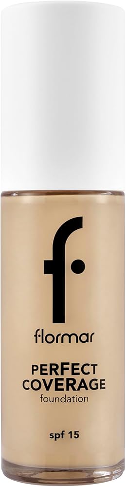 Flormar Perfect Coverage Yüksek Pigmentli & Yarı Parlak Bitişli SPF15 Fondöten
