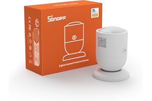 SONOFF SNZB-06P Zigbee 3.0 Menschlicher Präsenzsensor, Menschliche Präsenz Sensor Detektor,5,8 GHz Mikrowellenradar Bewegungssensor,Benötigt Zigbee Hub,Kompatibel mit Alexa,Google Home,Home Assistant