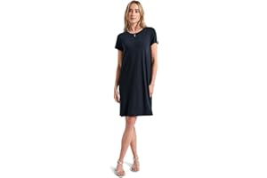 Street One Damen 1408929 T-Shirt-Kleid in Unifarbe