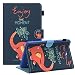 Produktbild Tab 4 8.0 T330 Fall, dteck (TM) Slim Fit Cute Cartoon Muster Flip Stand Schutzhülle für Samsung Galaxy Tab 4 8.0 SM-T330/T335, 02 Dumbo