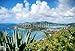 Produktbild Alu-Dibond-Bild 70 x 50 cm: "Falmouth bay - View from Shirley Heigths, Antigua", Bild auf Alu-Dibond
