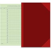 Time In Out Register LRS Daily Attendance Time in & Out Register (60 Pages - Pack of 2 ...