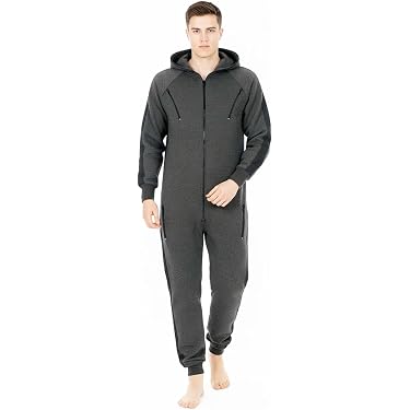 Combinaison Onesie Noël Pour Homme - Capuche, Fermeture éclair, Manches Longues - Grenouillère Douillette Loisirs - 5