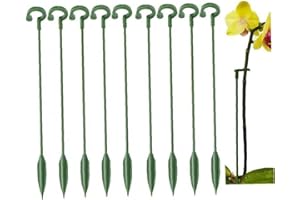 LUXYLEI Plantes De Support 10pcs Anneaux De Soutien Aux Fleurs pour Une Seule Tige D'orchid Amaryllis Peony