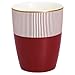 Produktbild GreenGate Gate Noir - Latte Macchiato Becher/Kaffeebecher - Corine - Bordeaux Rot - Porzellan