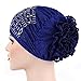 Produktbild Fletion Damen Baumwolle Bandana Turban Hut Mütze Frauen Elegant Strench Kopftuch Kopfbedeckung