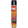APAR Heat Resistant Spray Paint MATT BLACK (upto 600°C) -440 ml, For High Heat Surface Like silencer, boiler,chimneys etc