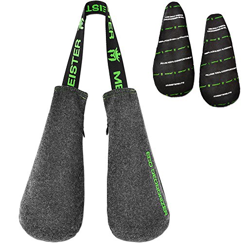 Meister Désodorisant écologique Chaussures & Gants + Remplissable - Absorbe la Puanteur, Puissant, remplissable - 1 an d'approvisionnement - Lavande