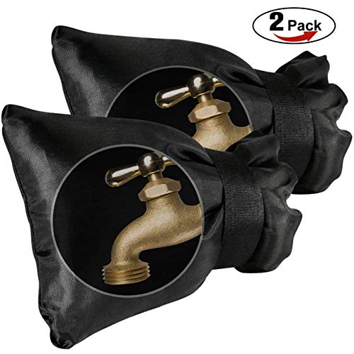 YYGIFT Wasserhahn Winterschutz 2er Set Außenhahn Winterschutz Frostschutz Schneeschutz