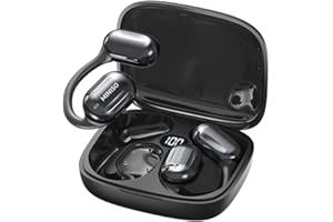 MINISO MS162 Écouteurs de traduction AI sans fil Bluetooth sans fil OWS Prend en charge 135 langues traduction en temps réel Casque de sport IPX5 étanche pour voyage, affaires, apprentissage, réunion