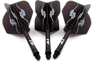 CUESOUL ROST Freccette Integrate Freccette e Freccette Forma Standard, Set di 3 Modelli di Petali (CSAK-51XHB)