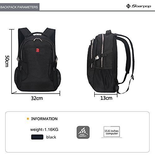 Winkee BB4345MBK 15.6inch Laptoptasche Laptop Rucksack - 3